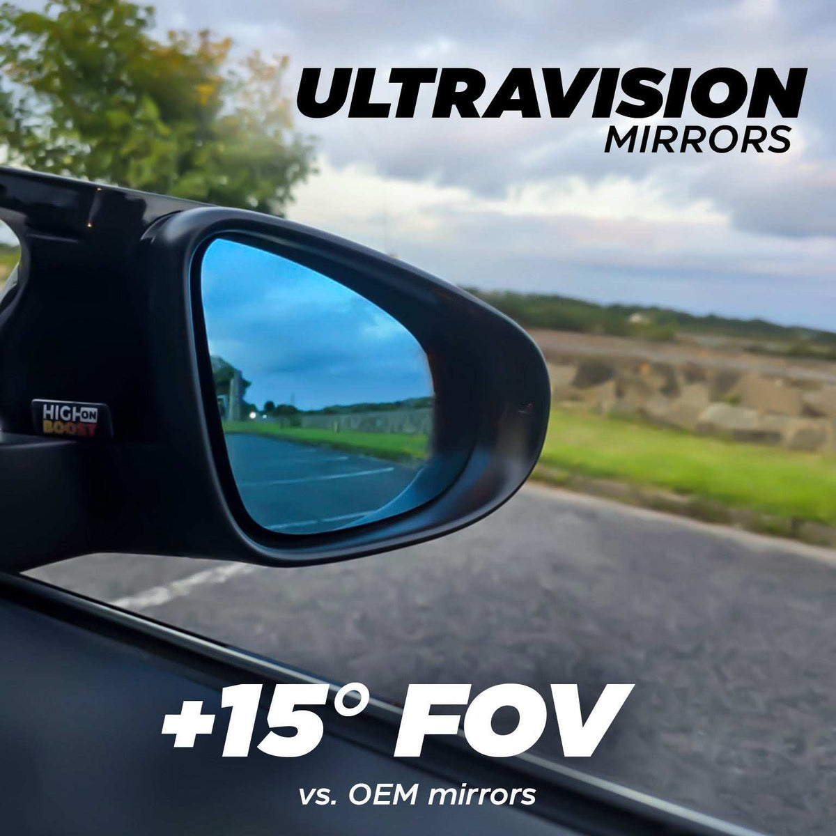 VW Golf MK6 UltraVision Mirrors- High on Boost