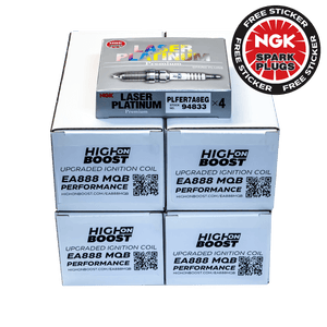 NGK x High on Boost - 1.8 TSI EA888.3 Performance Bundle - Red - High on Boost