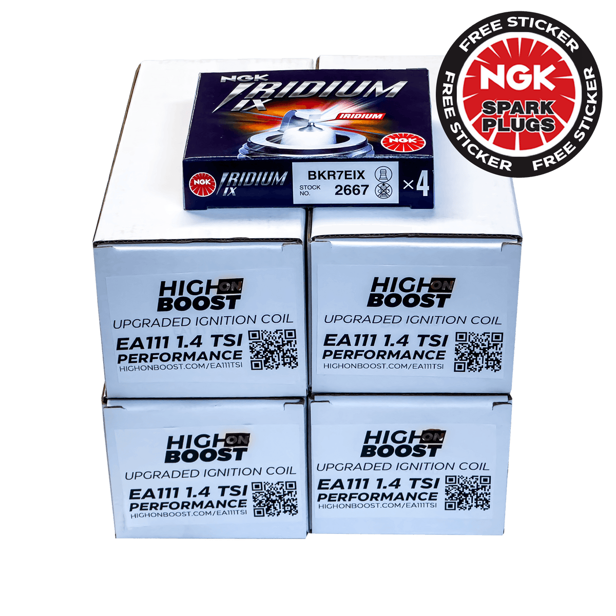 NGK x High on Boost - 1.4 TSI EA111 Performance Bundle- High on Boost