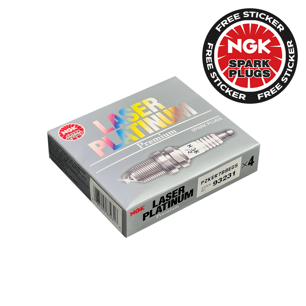 1.4 TSI EA211 MQB - NGK PZKER7B8EGS (93231) Laser Platinum Spark Plugs- High on Boost