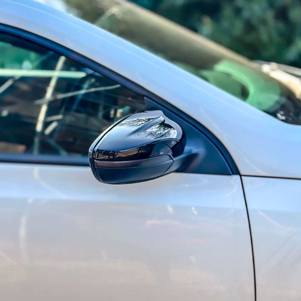VW Scirocco M-Style Gloss Black Mirror Caps- High on Boost