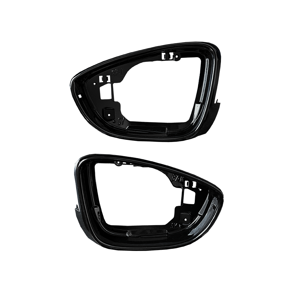 VW Passat CC/B7 Gloss Black Mirror Frames