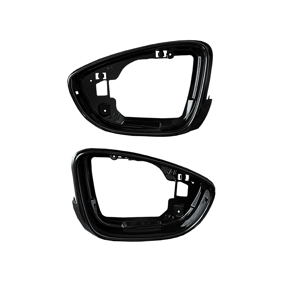 VW Beetle A5 Gloss Black Mirror Frames- High on Boost