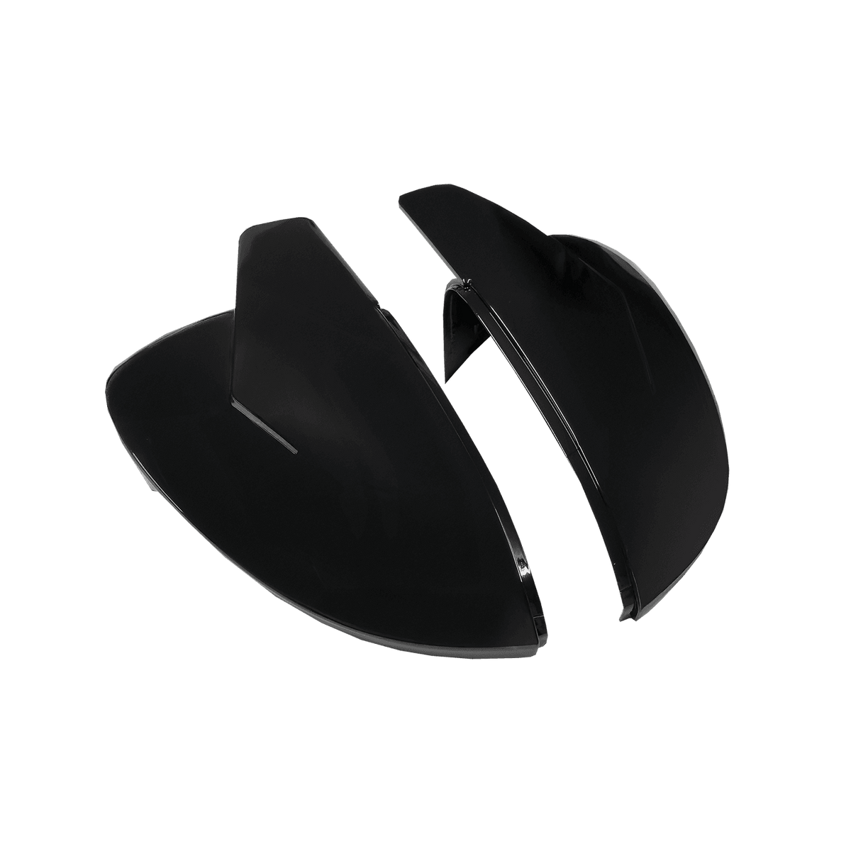 VW Golf MK8 Aero Gloss Black Mirror Caps- High on Boost