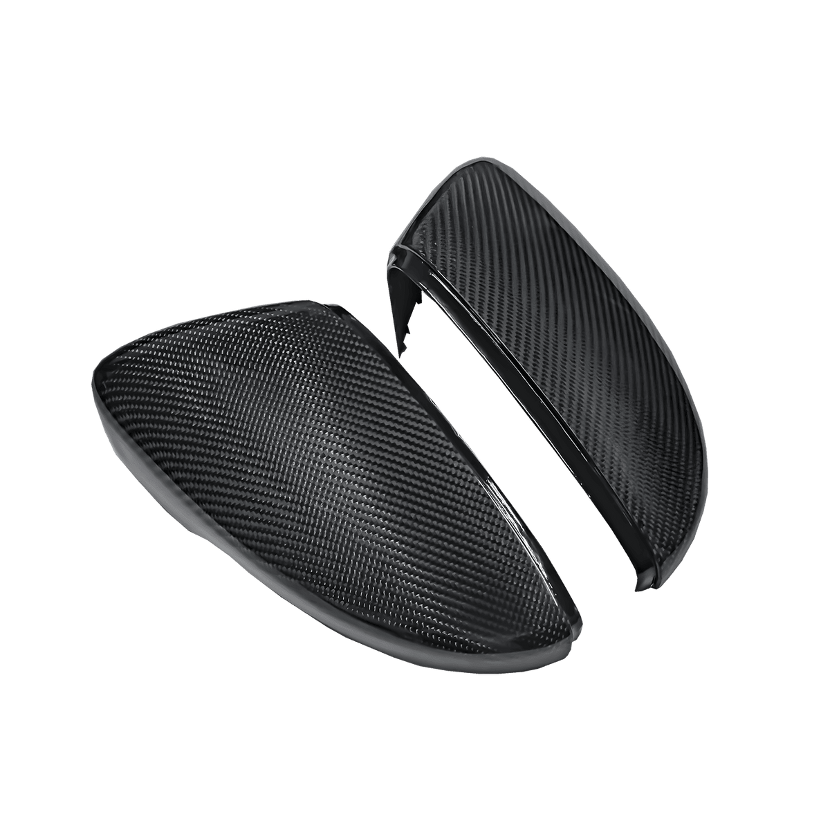 VW Scirocco Carbon Fibre Mirror Caps- High on Boost