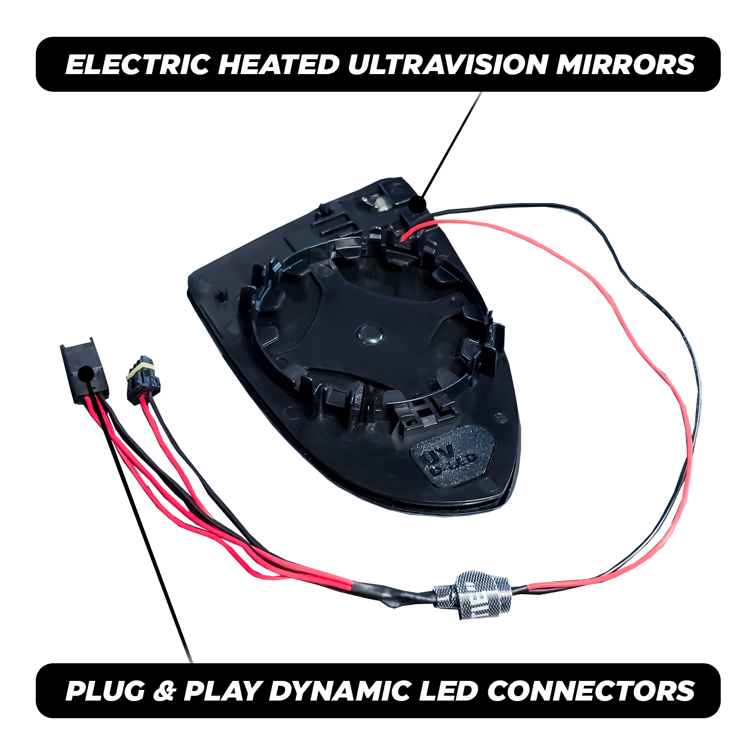 VW Golf MK7/7.5 UltraVision LED Mirrors