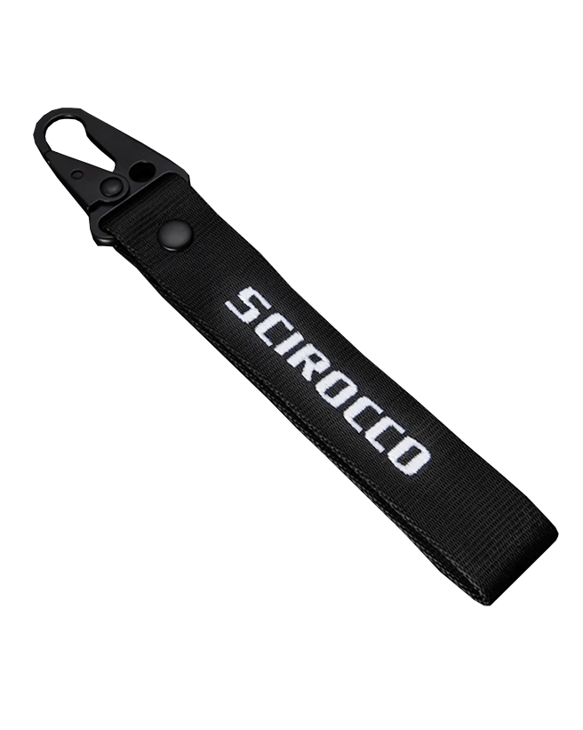 VW Scirocco Key Ring - Black/White