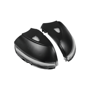 VW Beetle A5 Dynamic Wing Mirror Indicators - LED Puddle Lights / White - High on Boost