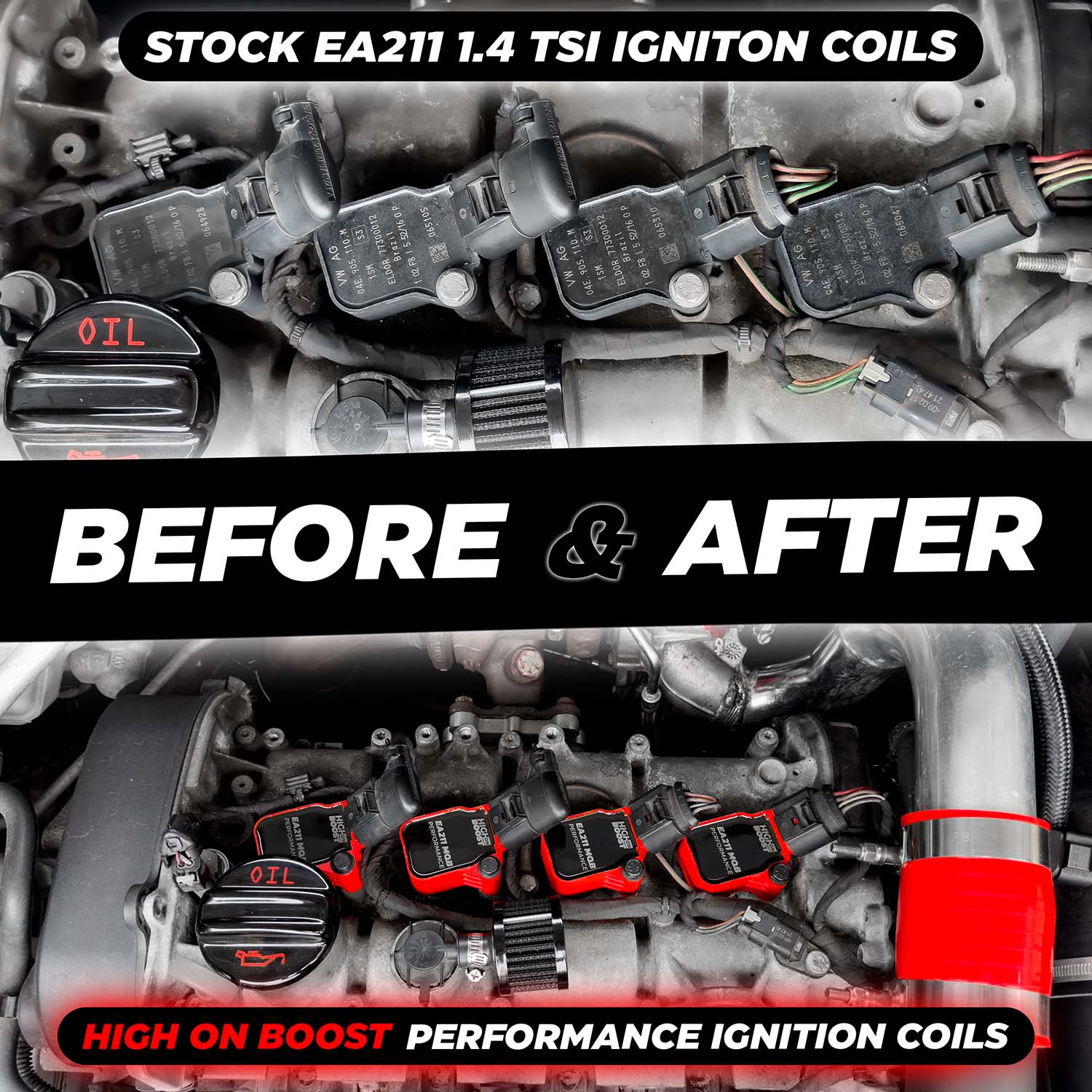 NGK x High on Boost - 1.4 TSI EA211 MQB Performance Bundle