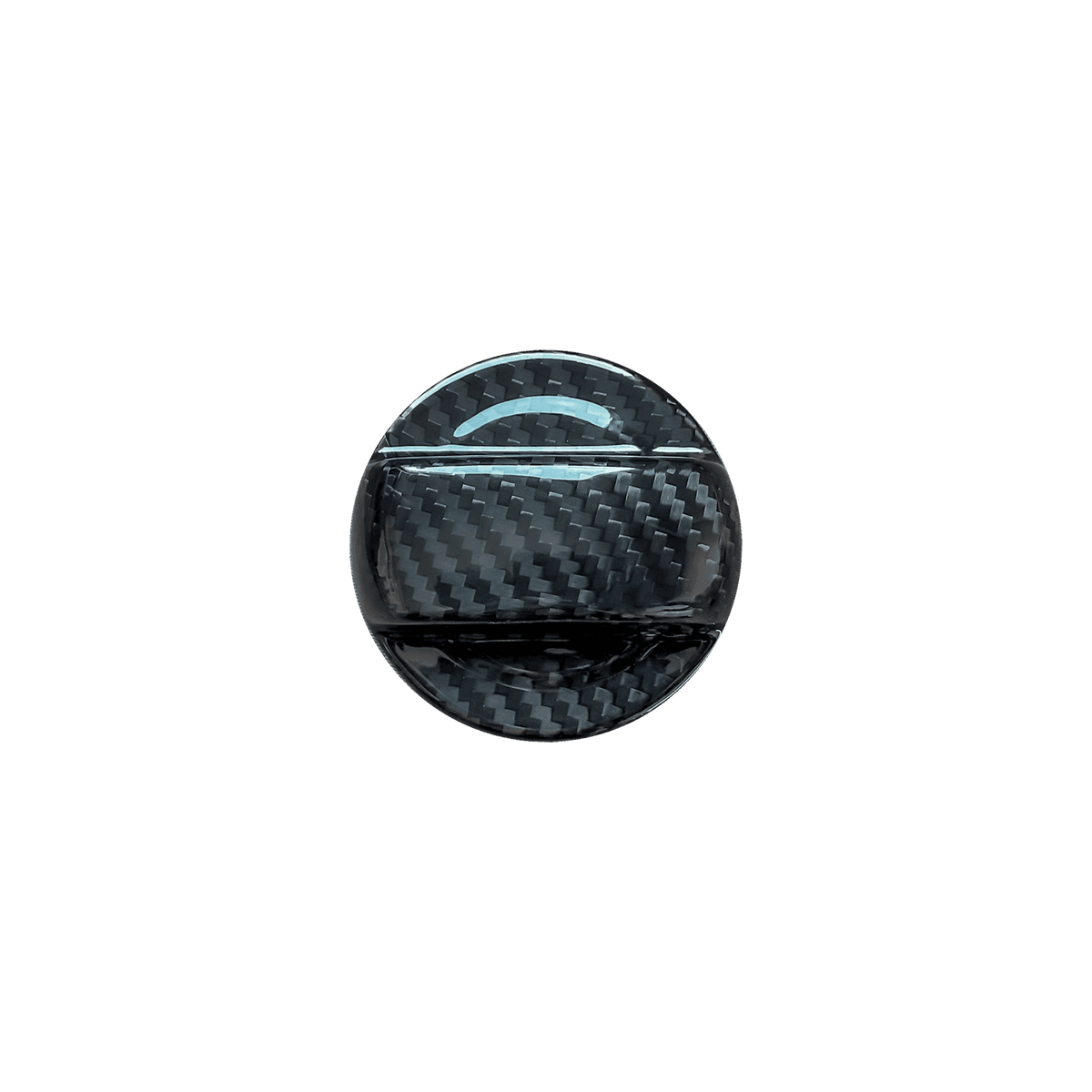 Audi TT MK2 (8J) Carbon Fibre Fuel Cap Cover- High on Boost