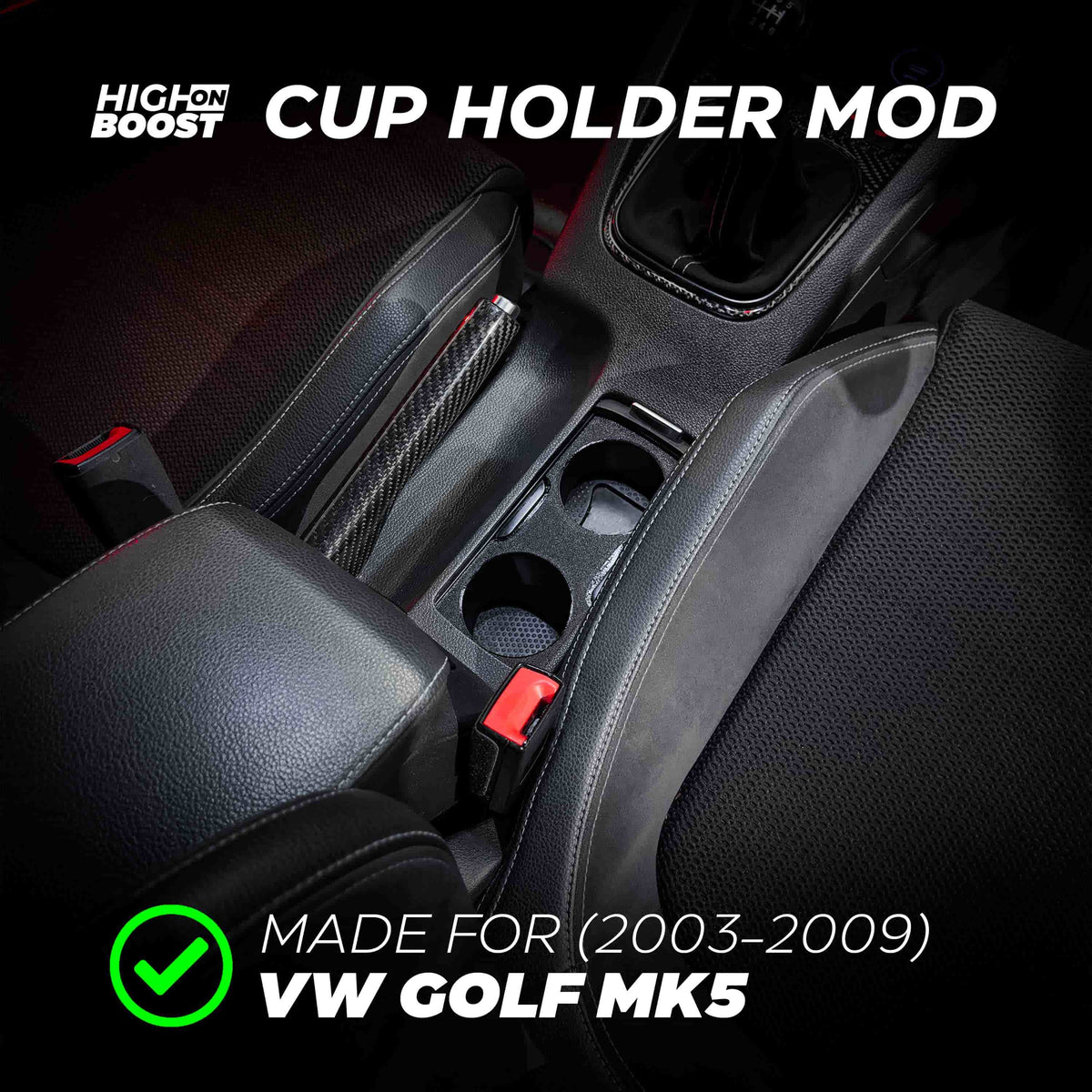 VW Golf MK5 Cup Holder Mod (Facelift)