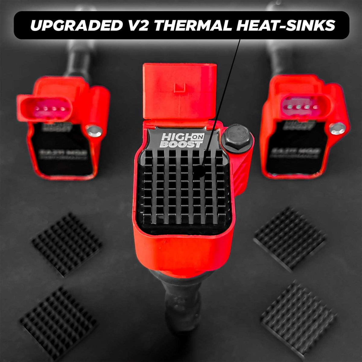 DENSO x High on Boost - 1.4 TSI EA211 MQB High Performance Bundle - Red - High on Boost
