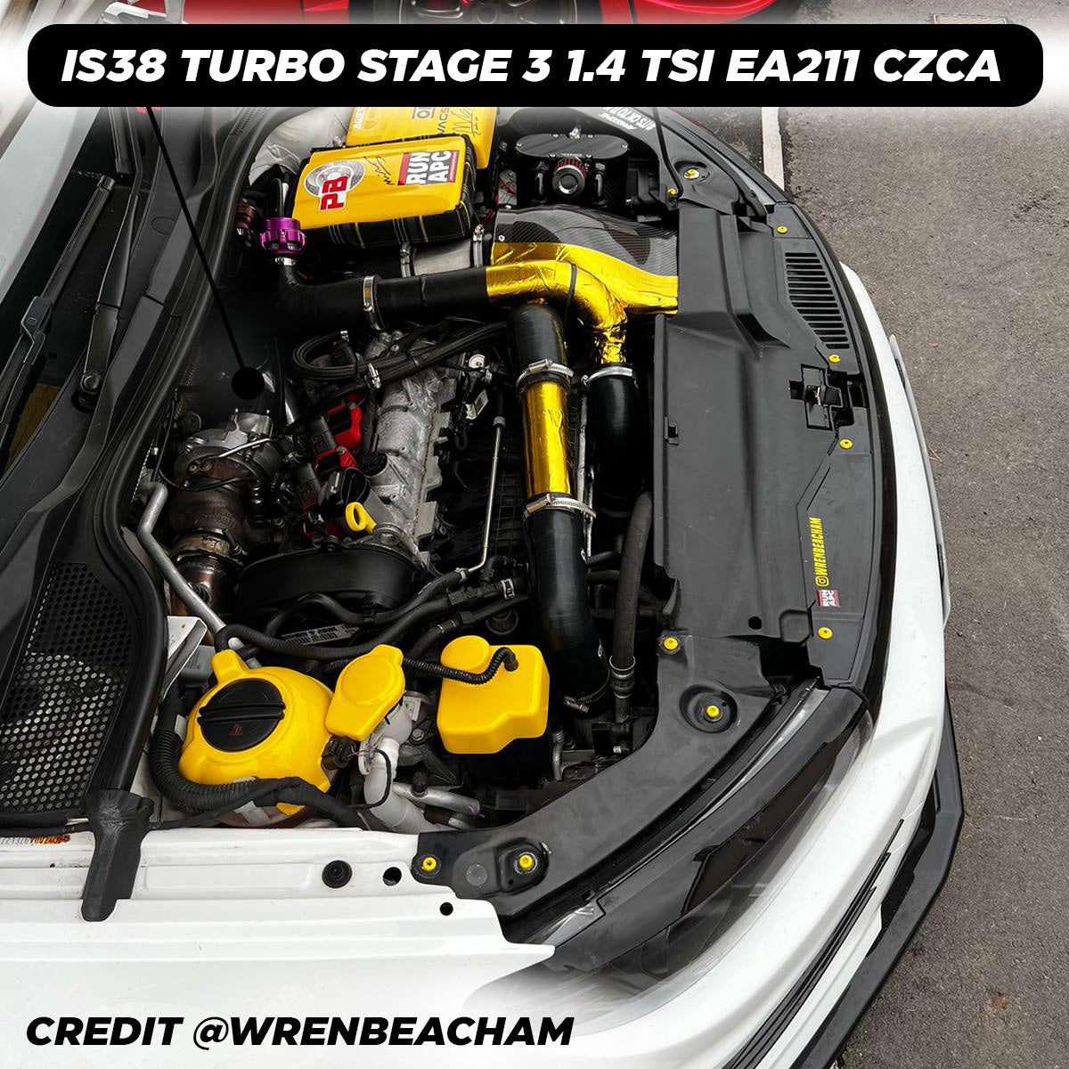 EJECUTAR APC: Kit de adaptador turbo EA211 IS20
