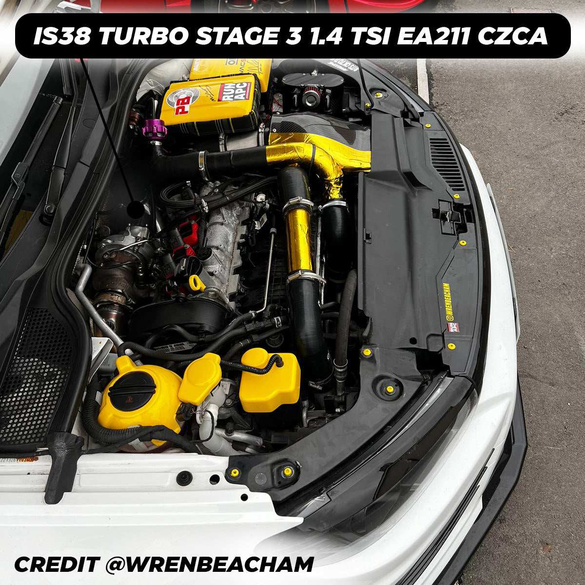 1.4 TSI EA211 MQB IS12/20/38 Turbo Adapter Kit- High on Boost
