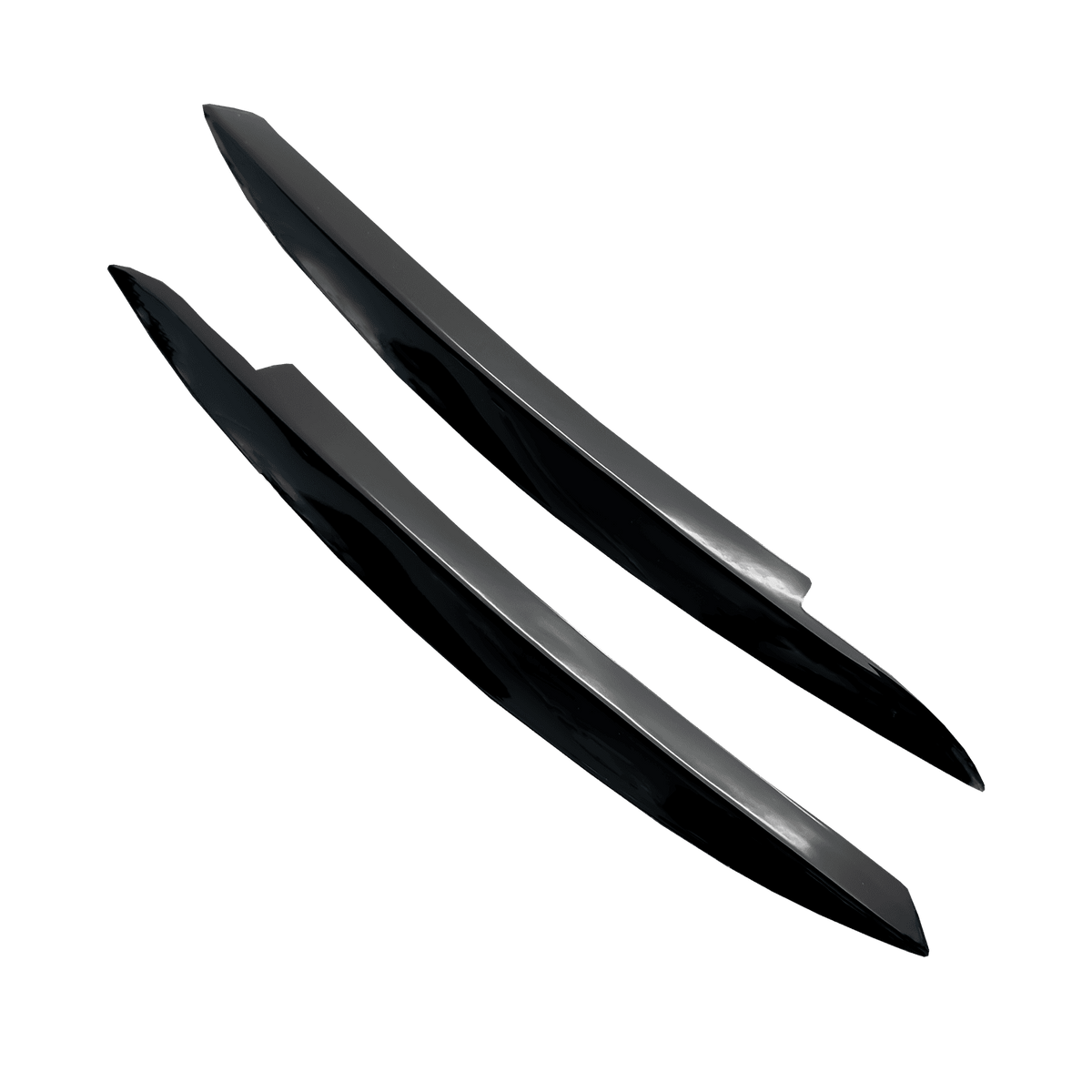 VW Golf MK6 Gloss Black Headlight Eyebrows- High on Boost