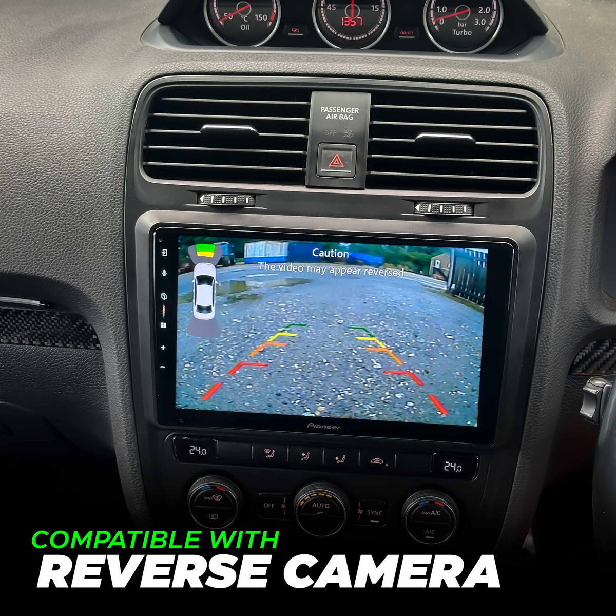 VW Scirocco MK3.5 / Pioneer 9" Head Unit Upgrade (Wireless CarPlay/Android Auto) - Yes - High on Boost