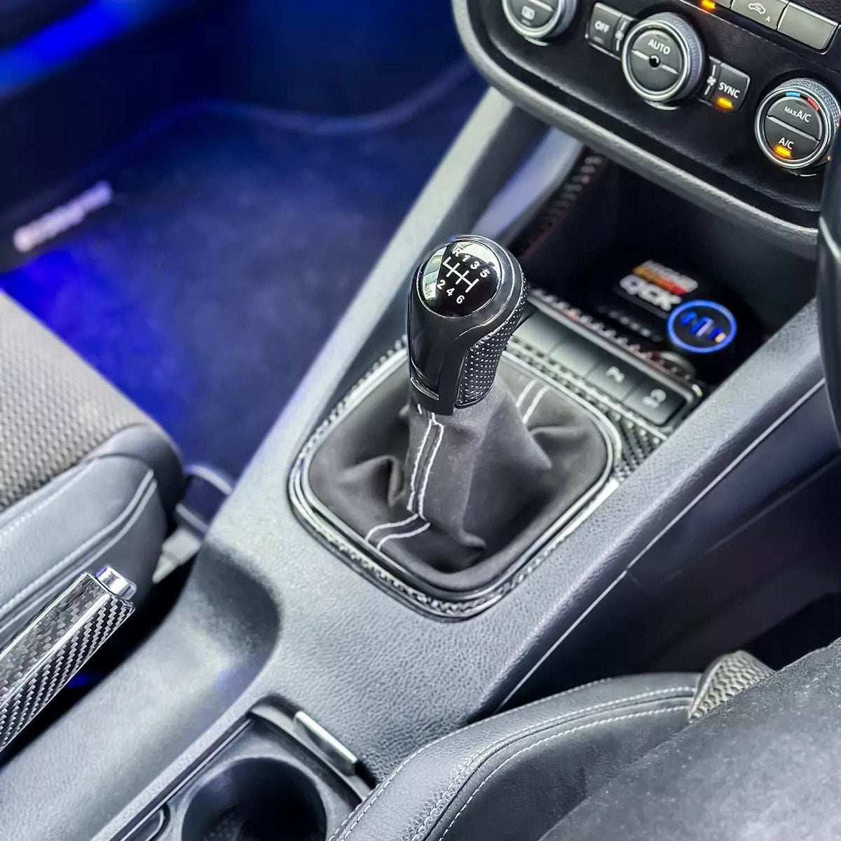VW Scirocco Carbon Fibre Ashtray Frame (5-Button)- High on Boost