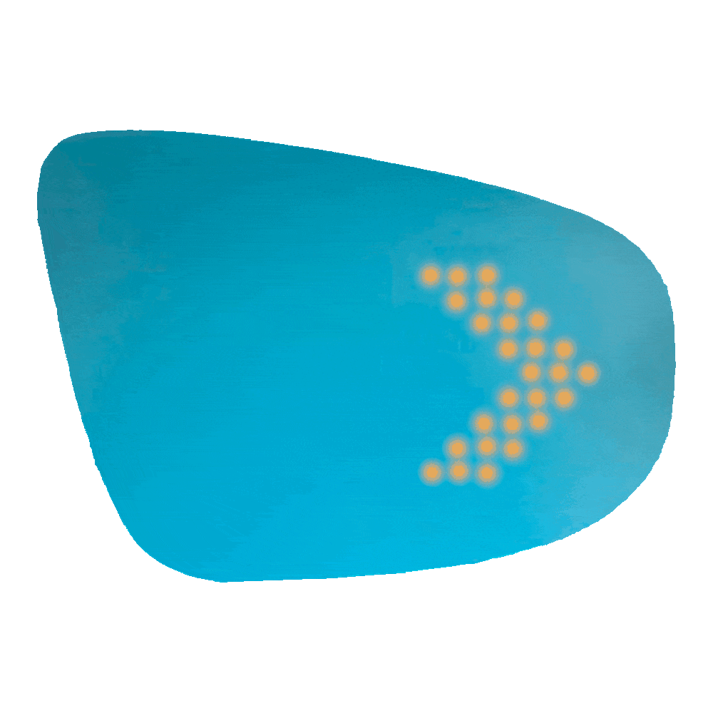 VW Golf MK6 UltraVision LED Replacement Mirror - Right