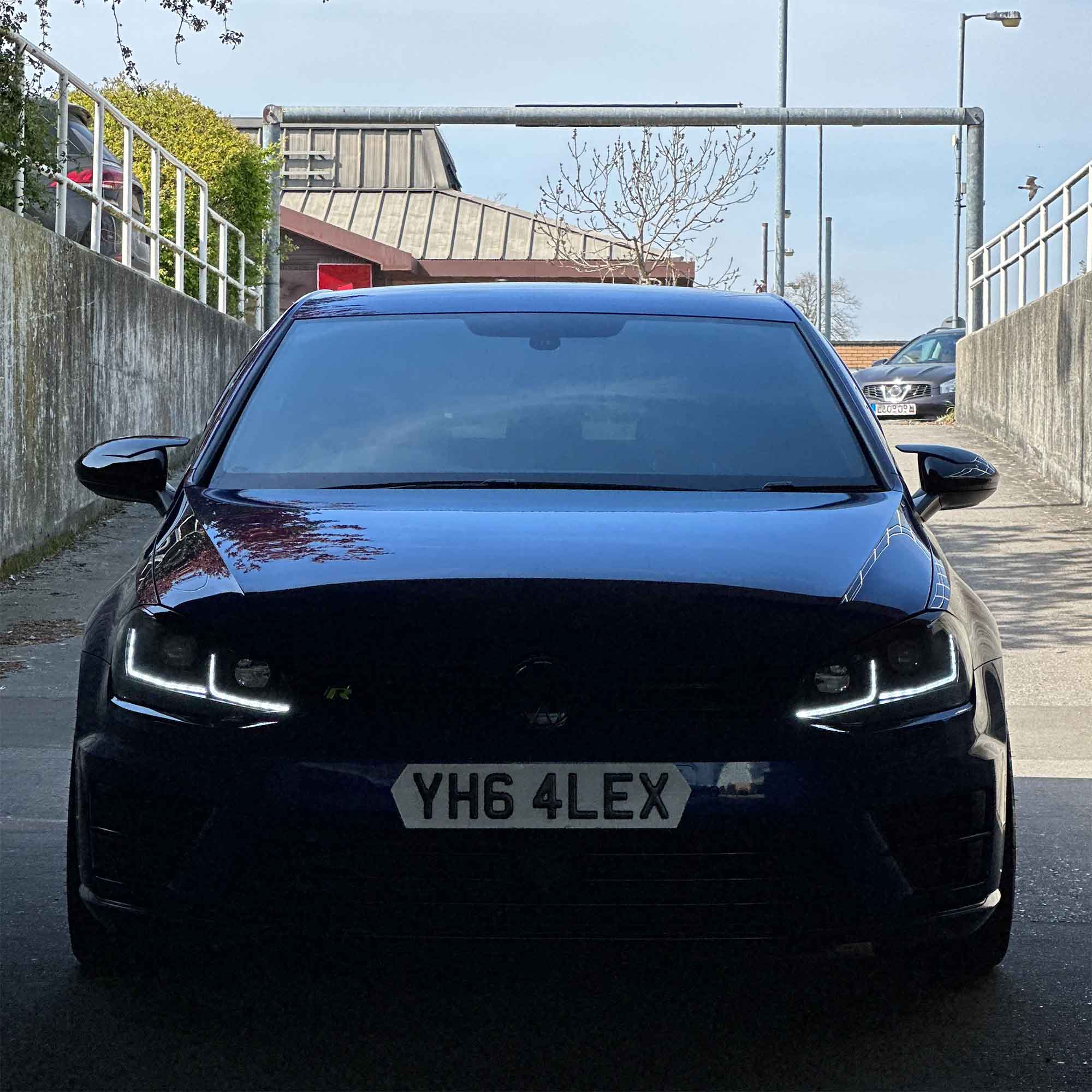 VW Golf MK7/7.5 Aero Gloss Black Mirror Caps