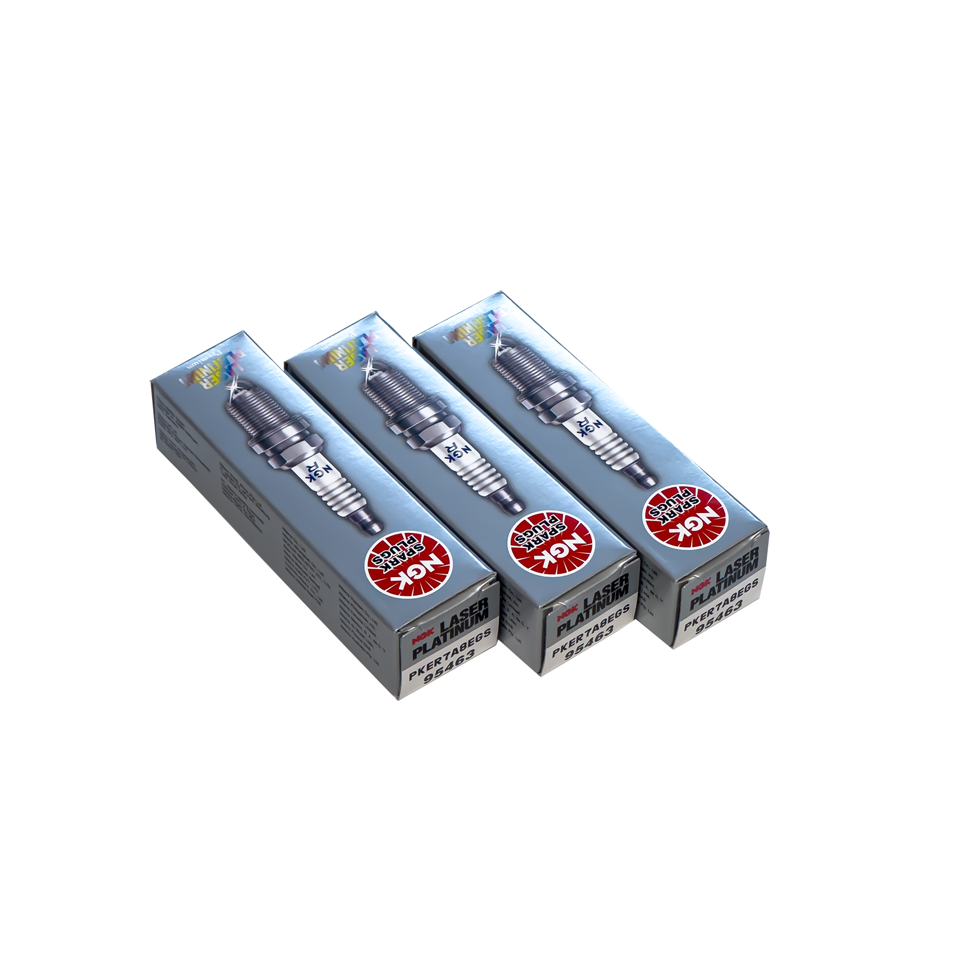 1.0 TSI EA211 MQB - NGK PKER7A8EGS (95463) Laser Platinum Spark Plugs