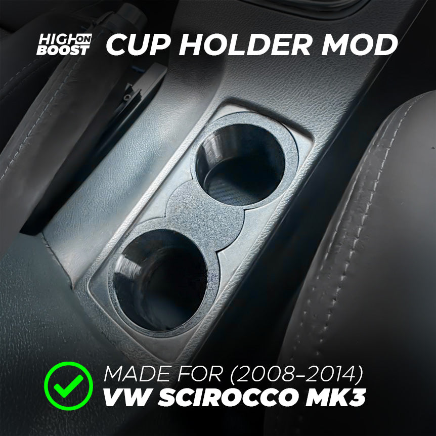 VW Golf MK6 Cup Holder Mod (Pre-Facelift)