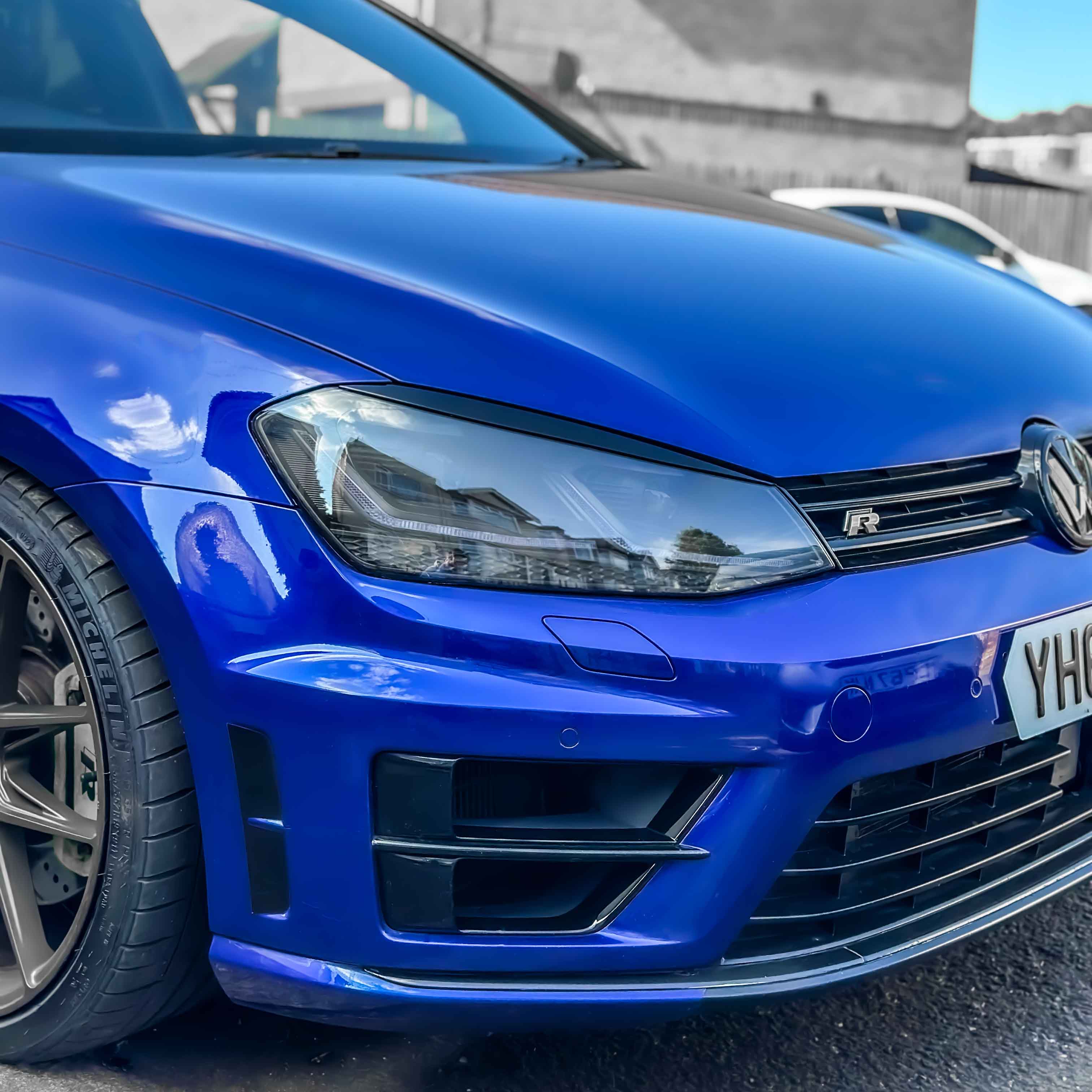VW Golf MK7/7.5 Gloss Black Headlight Eyebrows