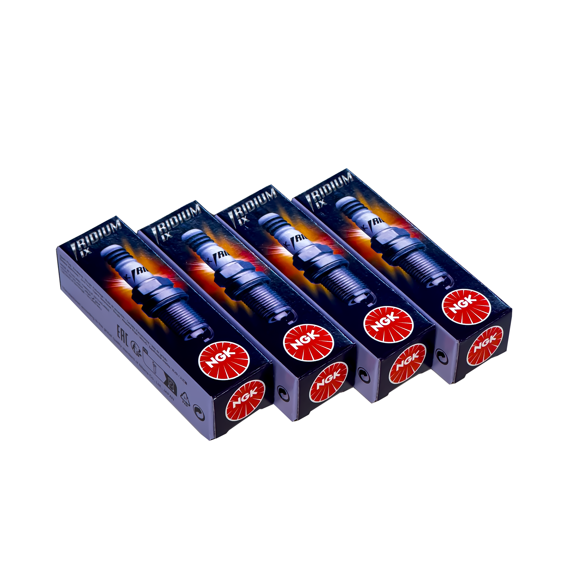 NGK BKR7EIX (2667) Laser Iridium Spark Plugs - 2.0 TSI (EA113/EA888)