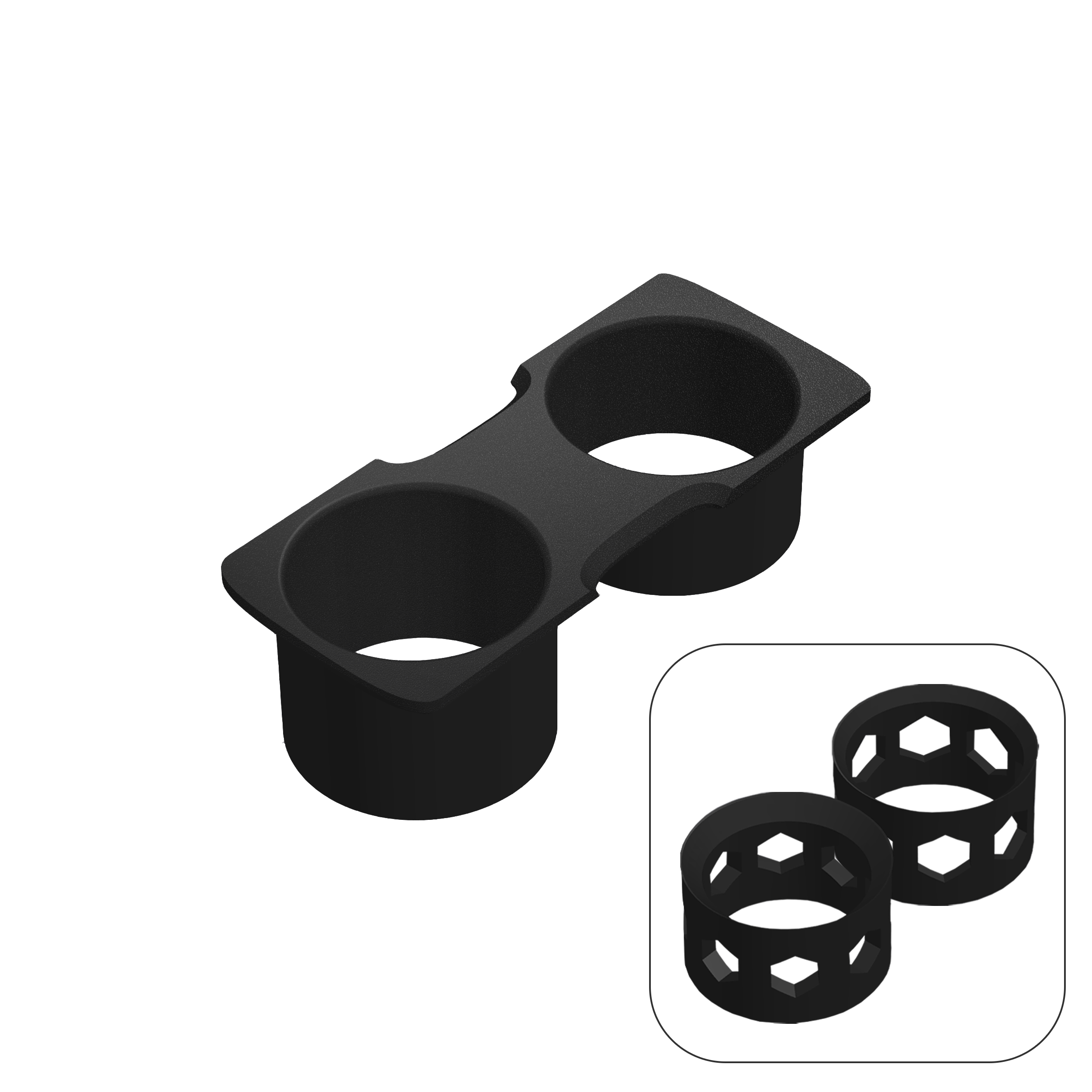 VW Golf MK5 Cup Holder Mod (Facelift)