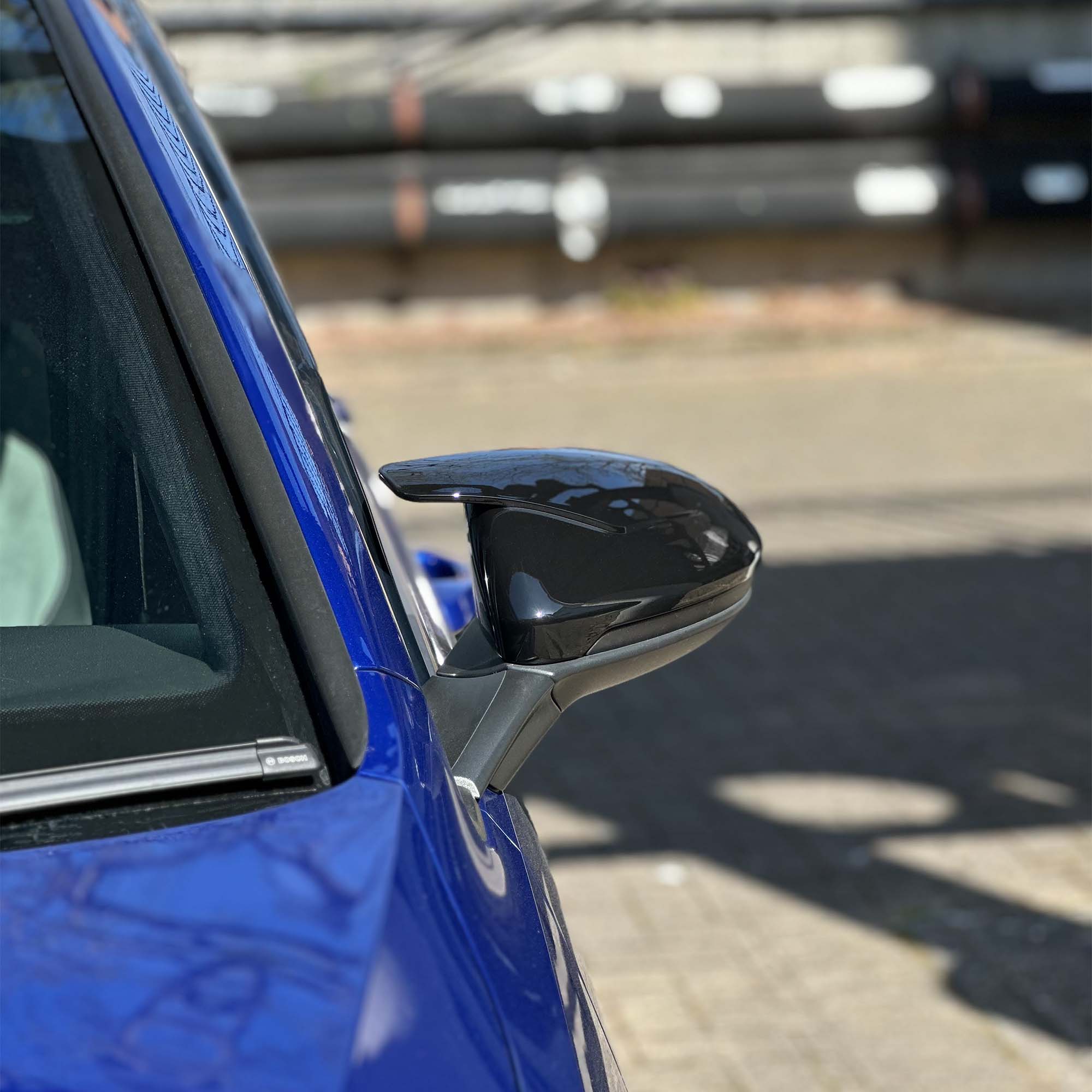 VW Golf MK7/7.5 Aero Gloss Black Mirror Caps