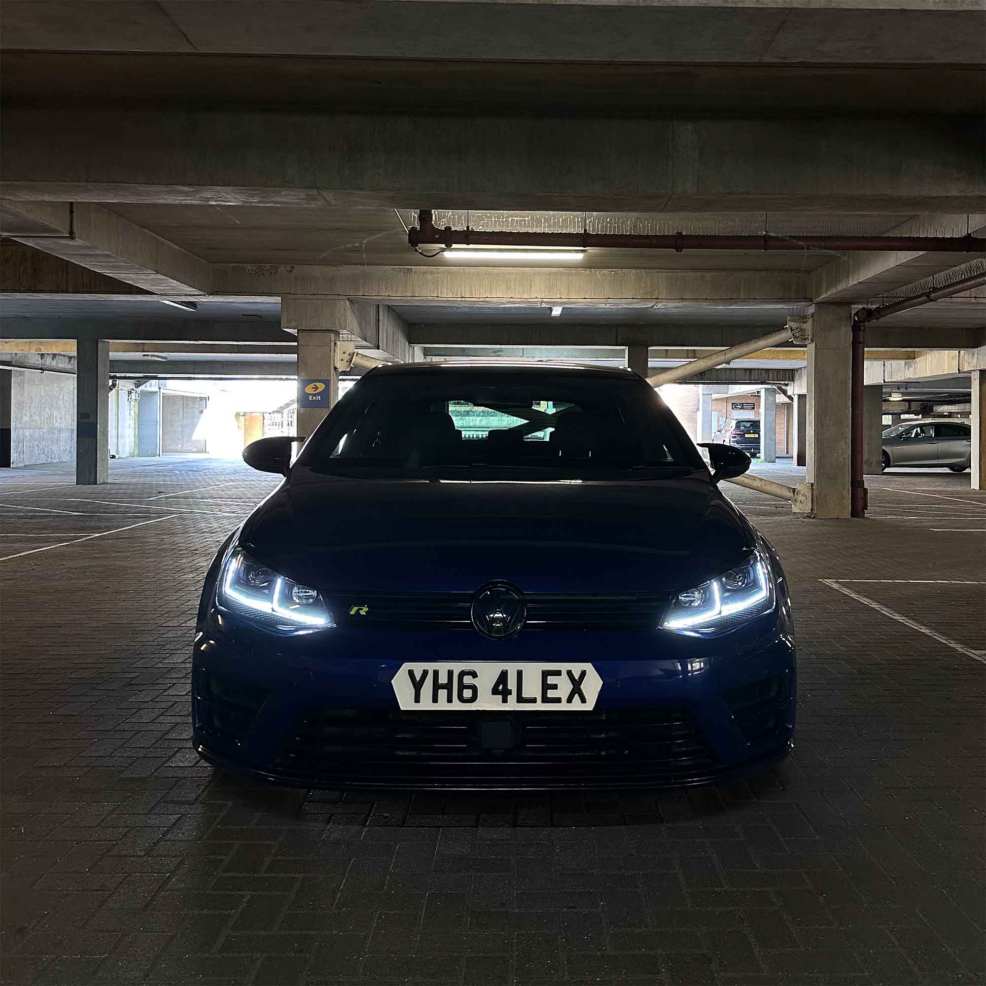 VW Golf MK7/7.5 Aero Gloss Black Mirror Caps