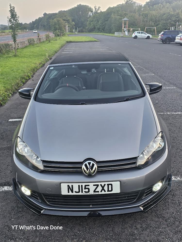 VW Golf MK6 M-Style Gloss Black Mirror Caps