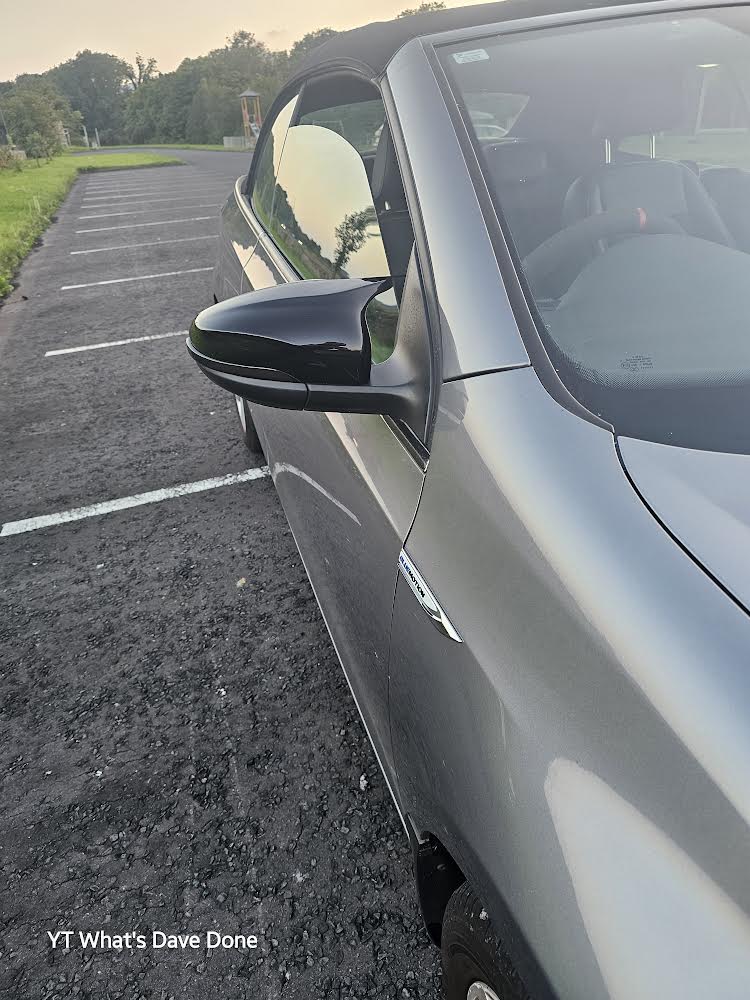 VW Golf MK6 M-Style Gloss Black Mirror Caps