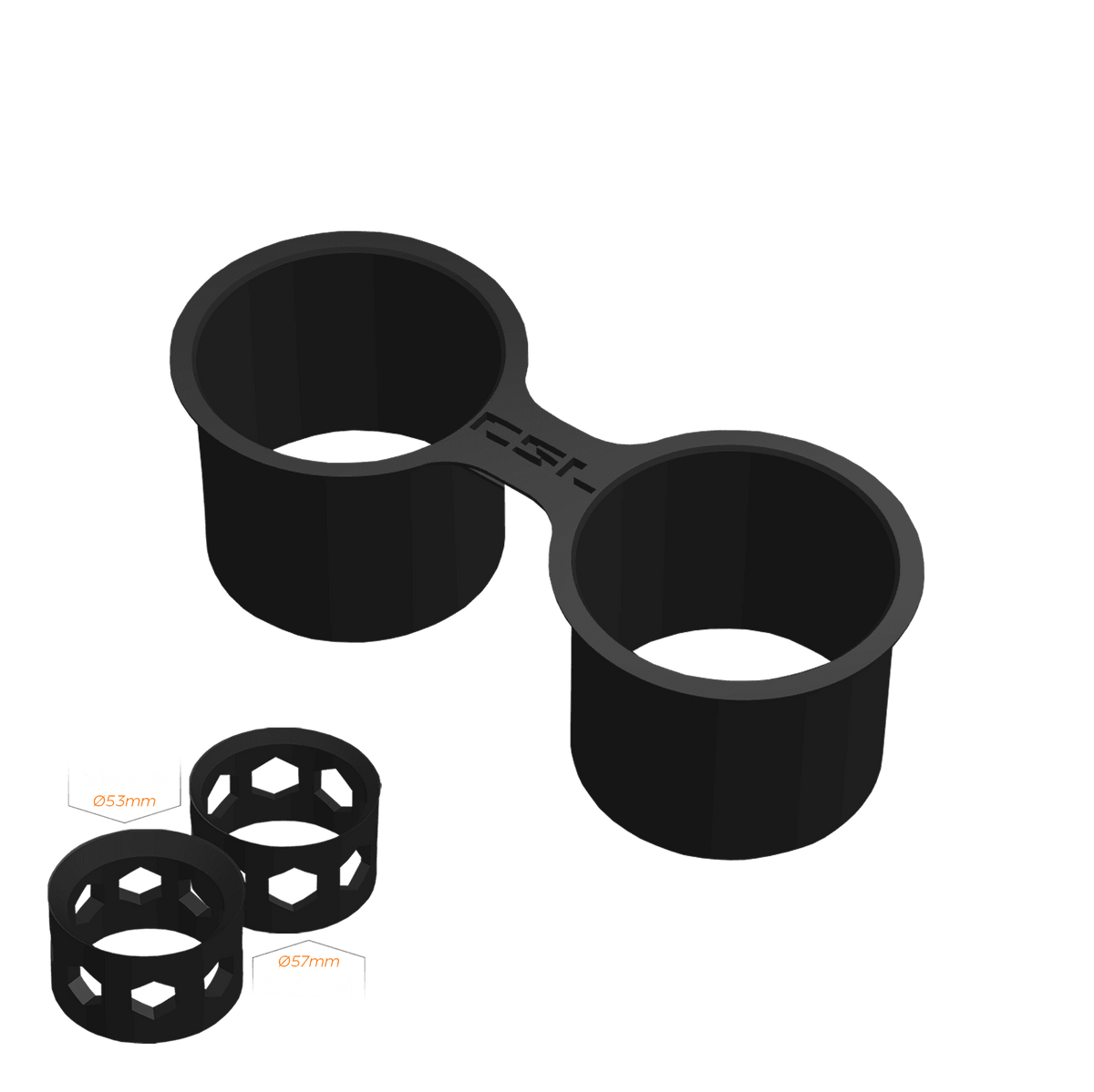 BMW M4 (F82) Cup Holder Mod - CSL / Size S + Size M - High on Boost