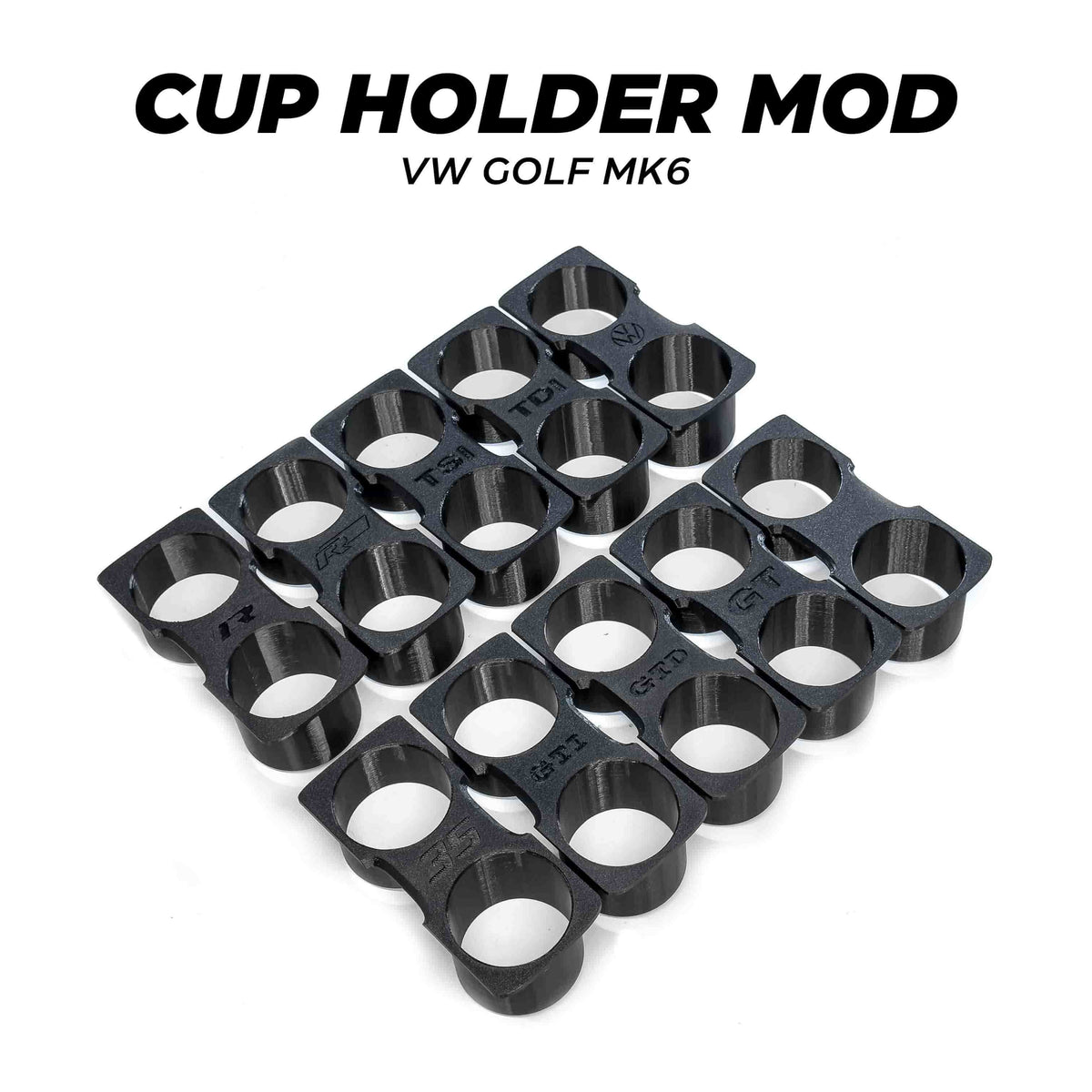 VW Golf MK6 Cup Holder Mod (Facelift)