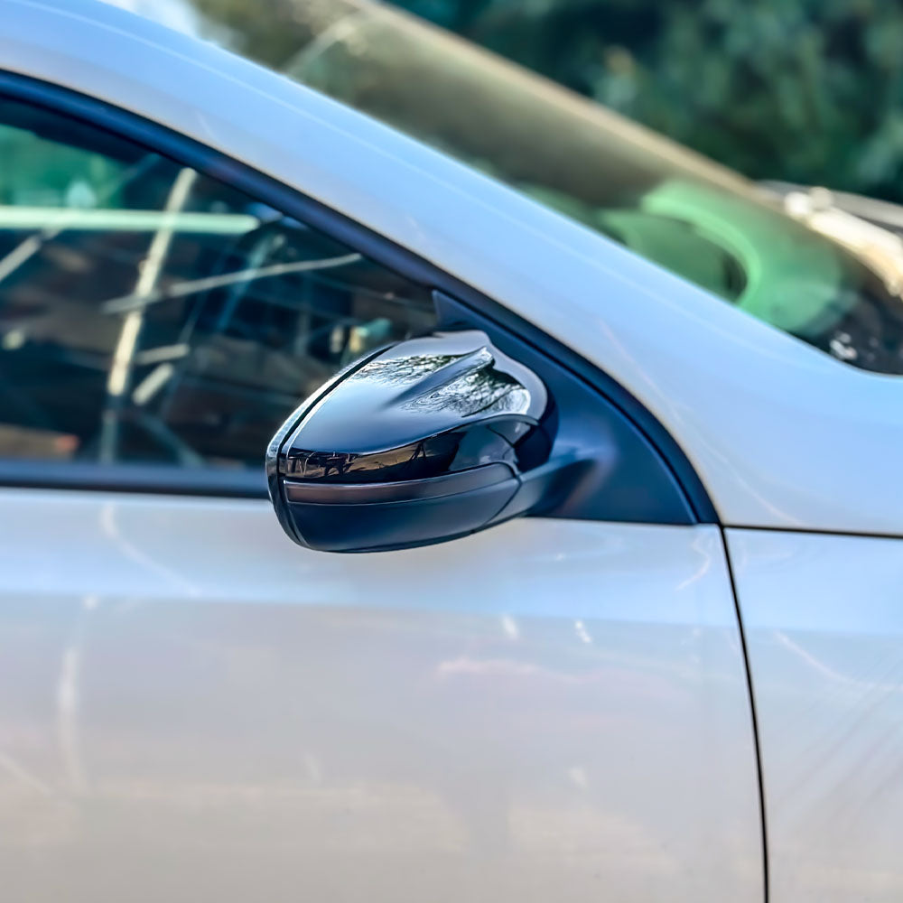 VW Scirocco M-Style Gloss Black Mirror Caps