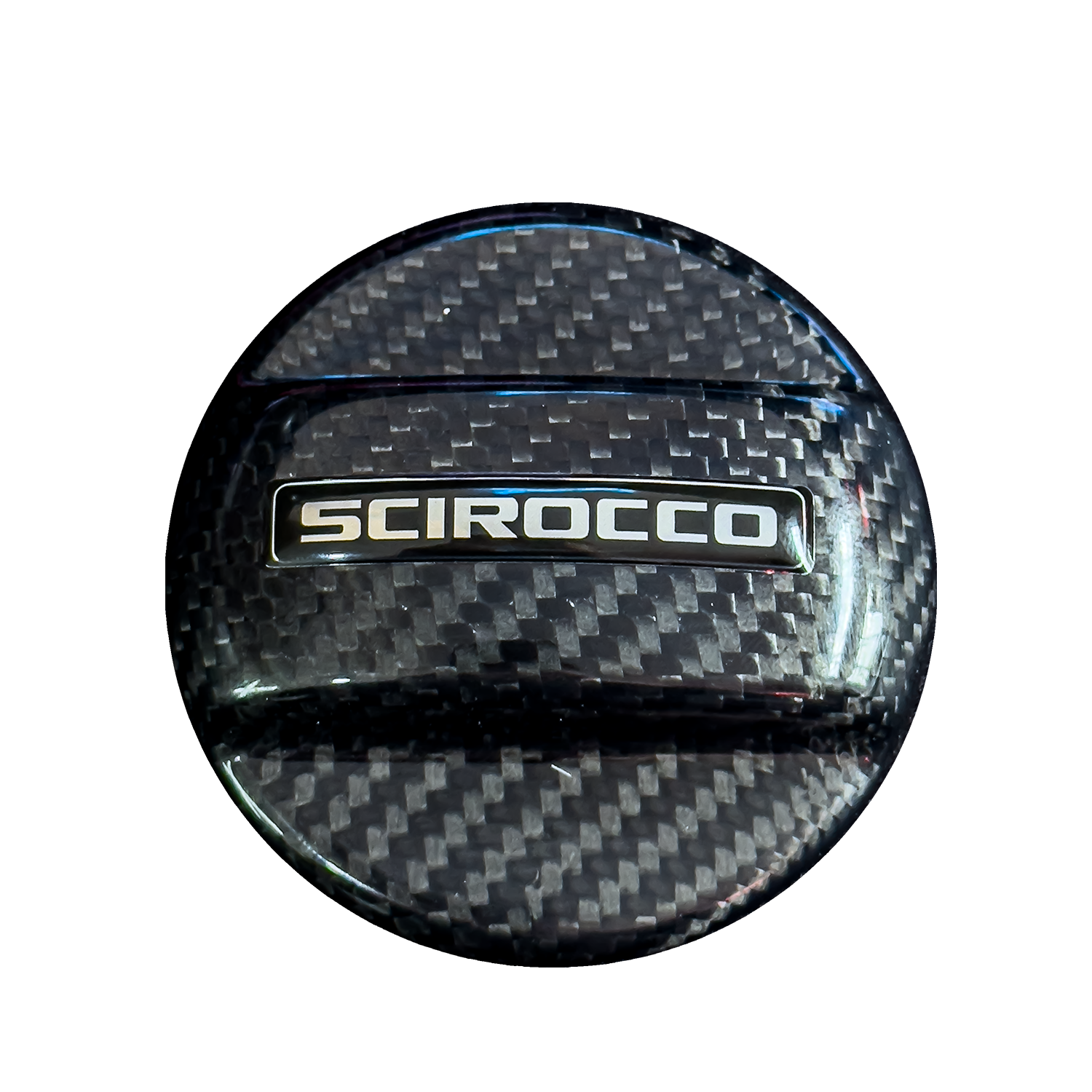 VW Scirocco Carbon Fibre Fuel Cap Cover