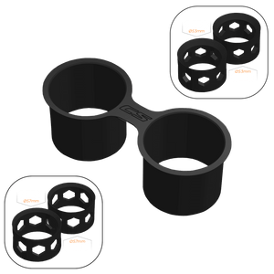 BMW M2 Competition (F87) Cup Holder Mod - CS / 2x Size S + 2x Size M - High on Boost