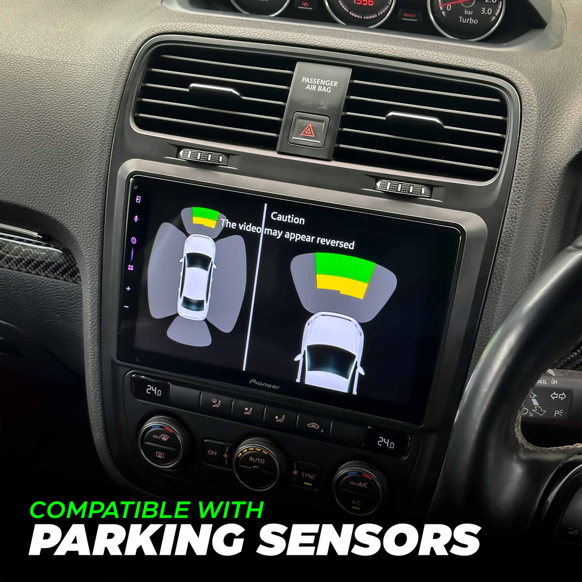 VW Scirocco MK3.5 / Pioneer 9" Head Unit Upgrade (Wireless CarPlay/Android Auto) - Yes - High on Boost