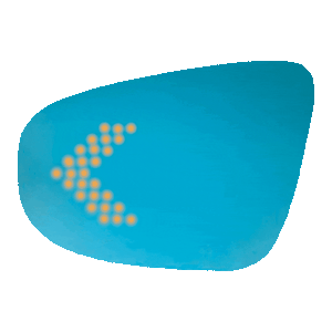 VW Golf MK6 UltraVision LED Replacement Mirror - Left