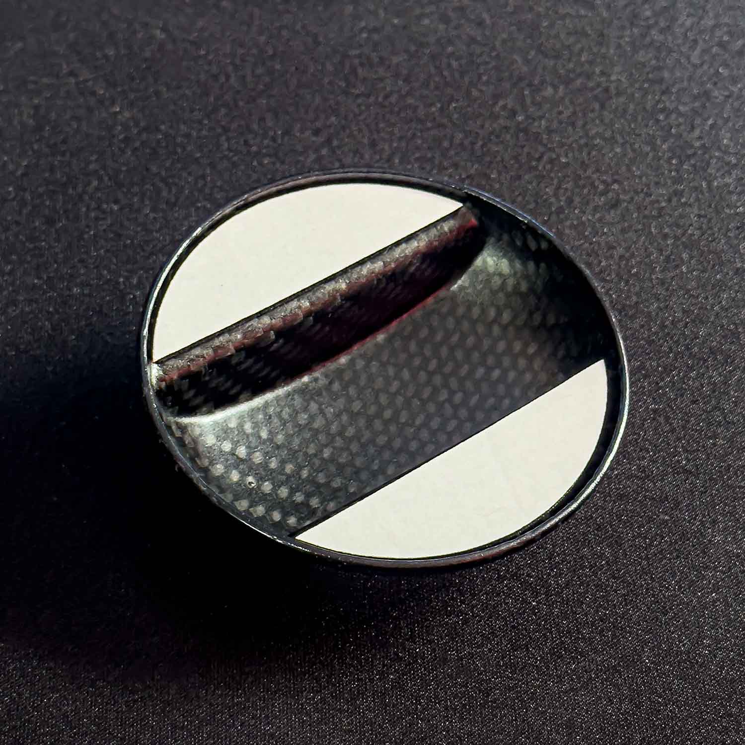 VW Scirocco Carbon Fibre Fuel Cap Cover