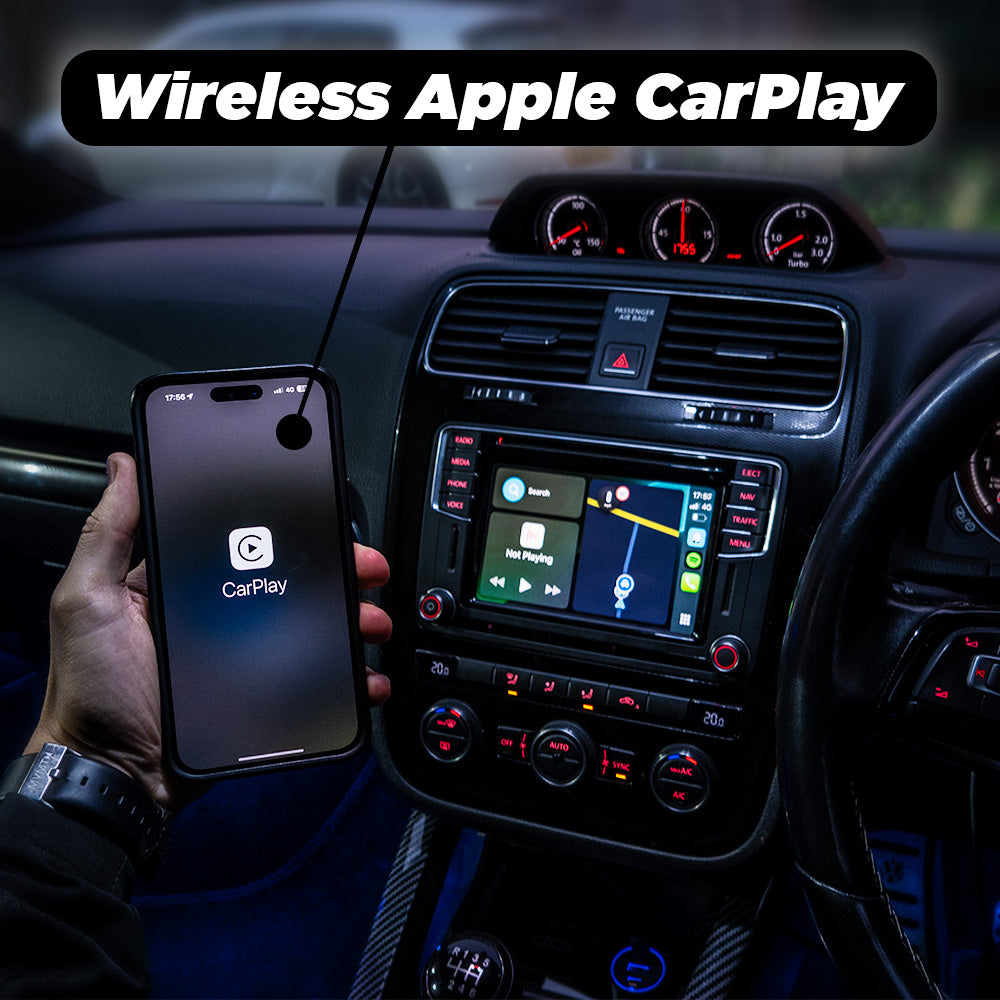 MINI FLOW - Wireless Apple CarPlay/Android Auto Adapter (2026 Version)